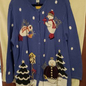 Quacker Factory Christmas Sweater